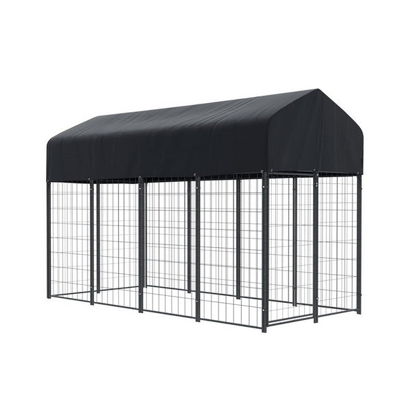  Heavy-Duty Extra Large Dog Kennel - Outdoor Metal Playpen