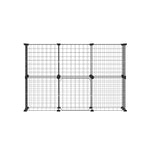 Pet Dog Playpen Enclosure Cage 20 Panel Puppy Fence Play Pen Foldable Metal