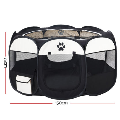 Dog Playpen Tent Pet Crate Fence 3Xl Enclosure