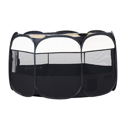 Pet Dog Playpen Enclosure Crate 8 Panel Play Pen Tent Bag Fence Puppy Xl