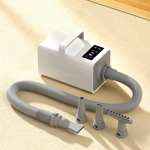  Pet Hair Dryer Dog Cat Grooming Speed Heater Blower Hairdryer Low Noise