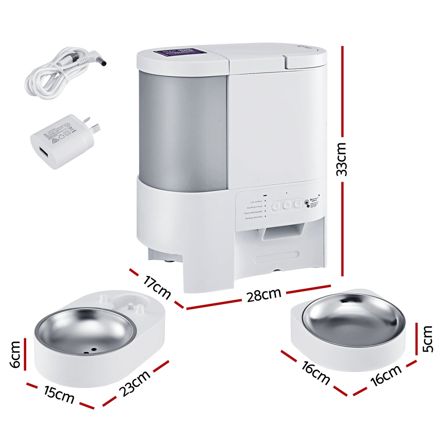 Smart WiFi Pet Feeder Water Dispenser 4L | HomeAndLiving