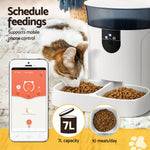 Automatic Pet Feeder Dog Cat Camera Wifi Smart Food Dispenser Timer