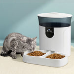 Automatic Pet Feeder Dog Cat Camera Wifi Smart Food Dispenser Timer