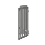 Wooden Pet Gate Dog Fence 3 Panels 80cm Grey