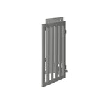 Wooden Pet Gate Dog Fence 3 Panels 80cm Grey