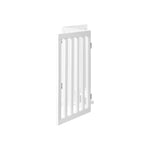 Wooden Pet Gate Dog Fence Safety Stair Barrier Security Door 3 Panels