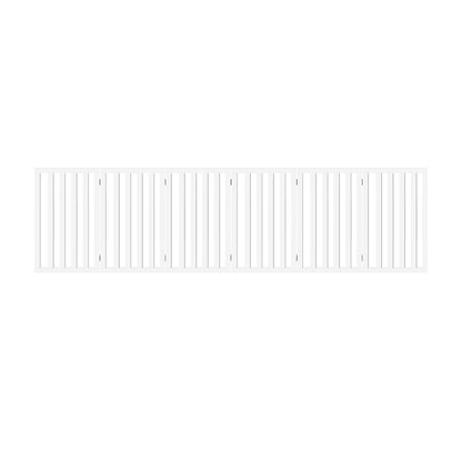 Wooden Pet Gate Dog Fence 6 Panels 80cm Grey