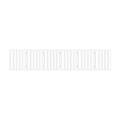 Wooden Pet Gate Dog Fence Safety Stair Barrier Security Door 6 Panels