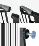 Retractable Pet Safety Gate 120cm Black | HomeAndLiving