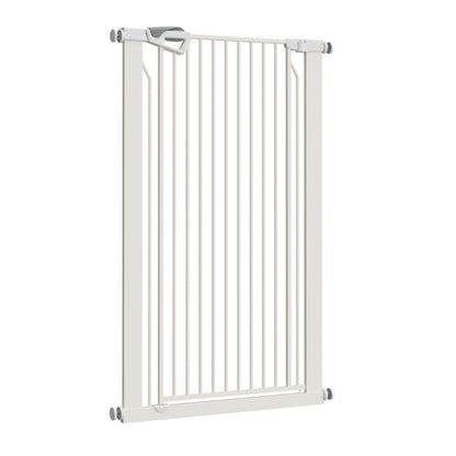 120cm Retractable Safety Gate Pet Fence Guard Door White