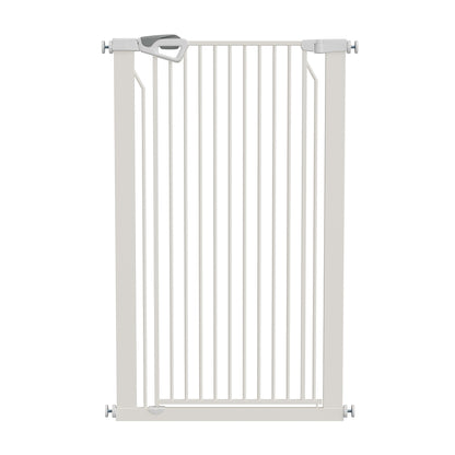 120cm Retractable Safety Gate Pet Fence Guard Door White