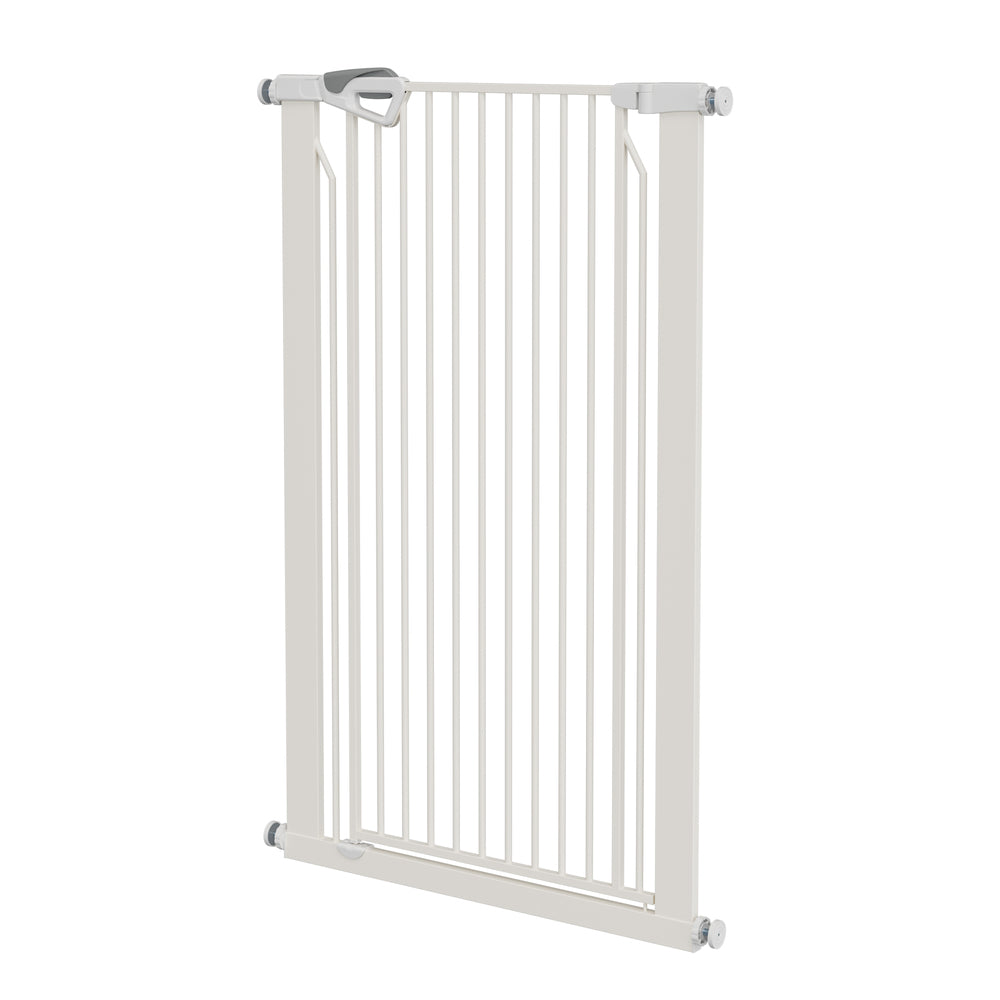 120cm Retractable Safety Gate Pet Fence Guard Door White