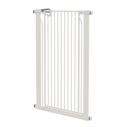 120cm Retractable Safety Gate Pet Fence Guard Door White