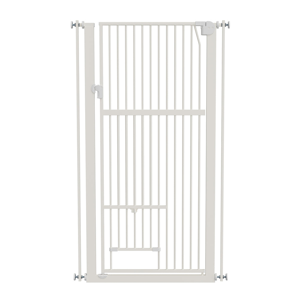 Retractable Pet Gate 143cm Walk-Through Door | HomeAndLiving