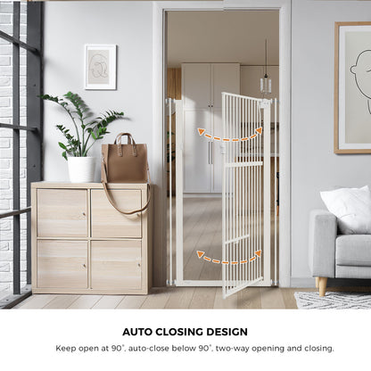 Retractable Pet Gate 143cm Walk-Through Door | HomeAndLiving