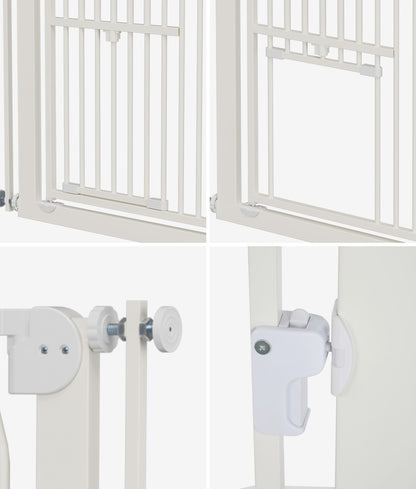 Retractable Pet Gate 143cm Walk-Through Door | HomeAndLiving