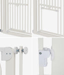 Retractable Pet Gate 143cm Walk-Through Door | HomeAndLiving