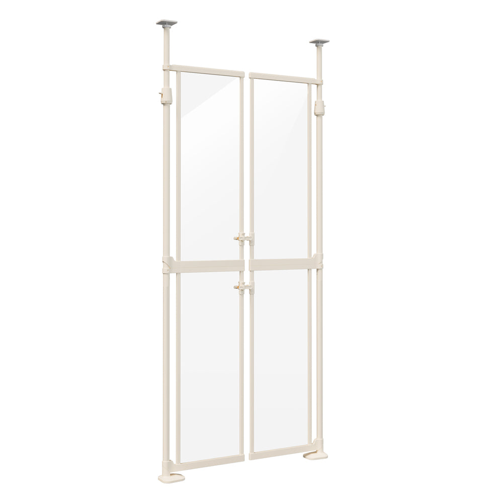 Extra Tall Retractable Pet Gate 190-264cm | HomeAndLiving