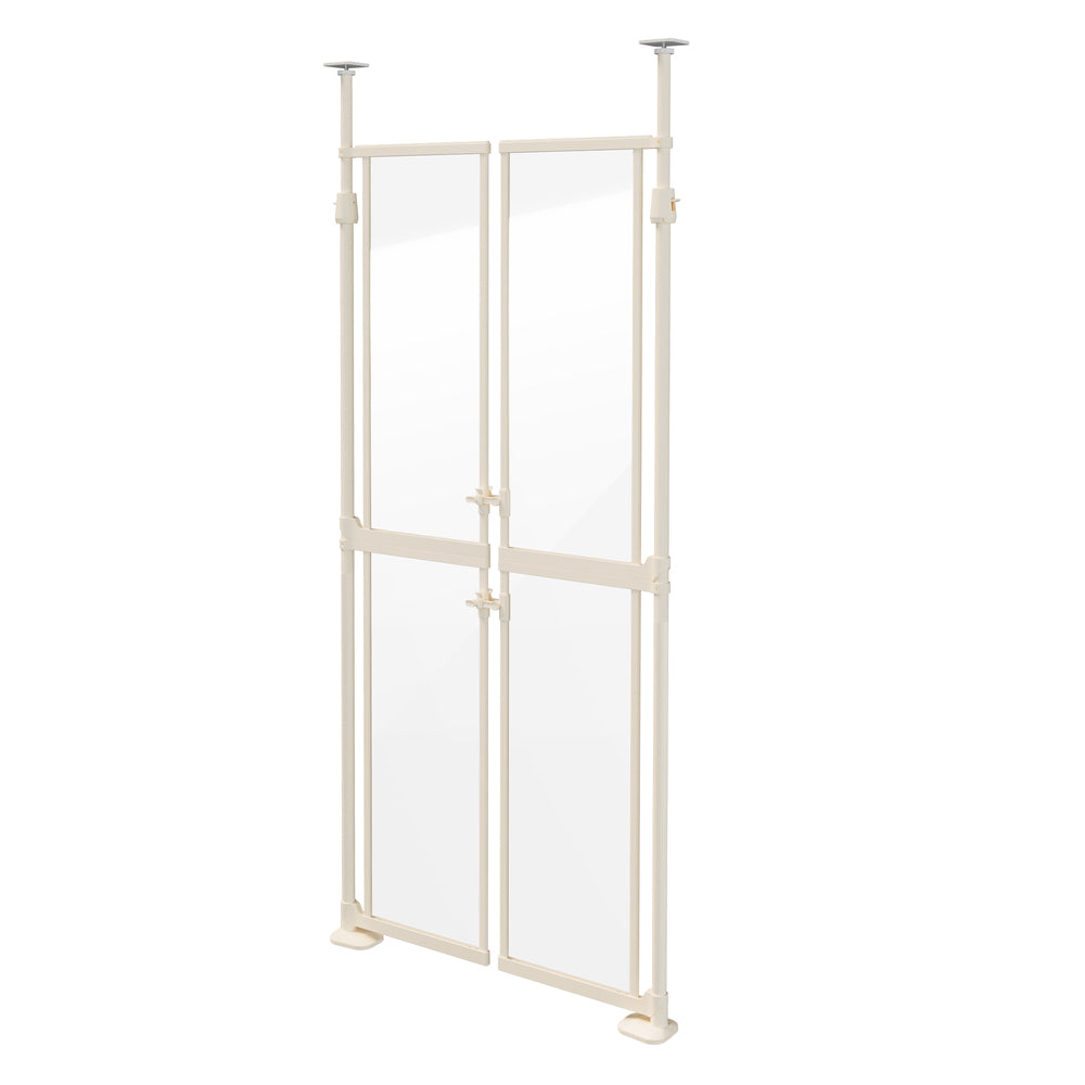 Extra Tall Retractable Pet Gate 190-264cm | HomeAndLiving