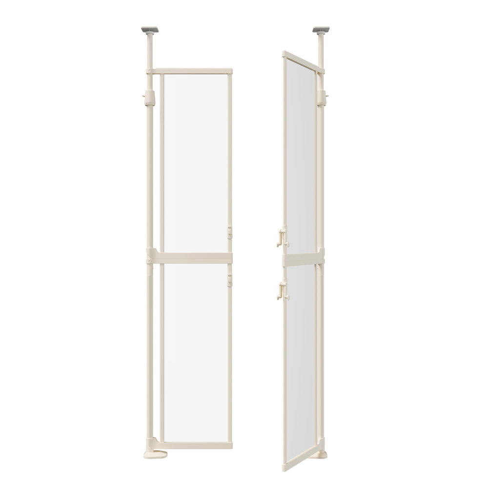 Extra Tall Retractable Pet Gate 190-264cm | HomeAndLiving