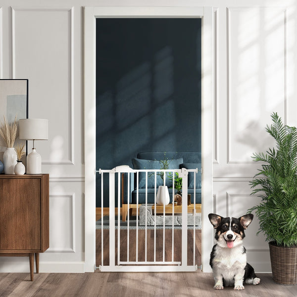  Retractable Pet Safety Gate 78cm Dog Cat | HomeAndLiving