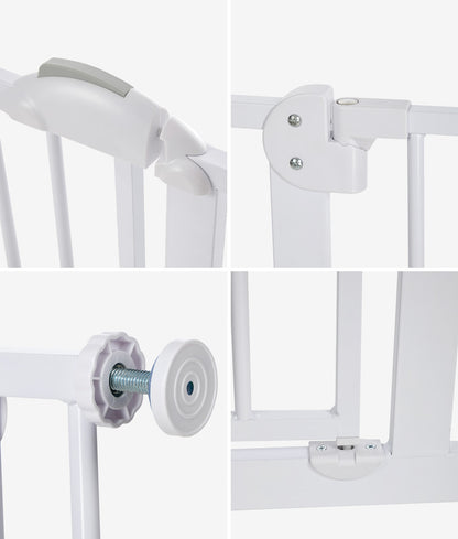 Retractable Pet Safety Gate 78cm Dog Cat | HomeAndLiving
