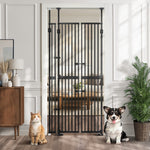 Retractable Pet Gate Extra Tall 190-264cm | HomeAndLiving