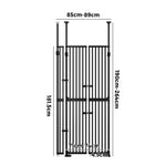 Retractable Pet Gate Extra Tall 190-264cm | HomeAndLiving