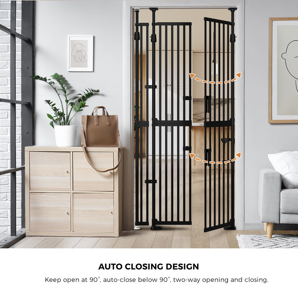Retractable Pet Gate Extra Tall 190-264cm | HomeAndLiving - 3