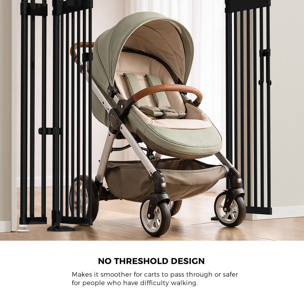 Retractable Pet Gate Extra Tall 190-264cm | HomeAndLiving - 4