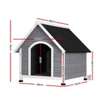Large Dog Kennel Wooden Indoor/Outdoor Weatherproof House