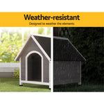 Large Dog Kennel Wooden Indoor/Outdoor Weatherproof House