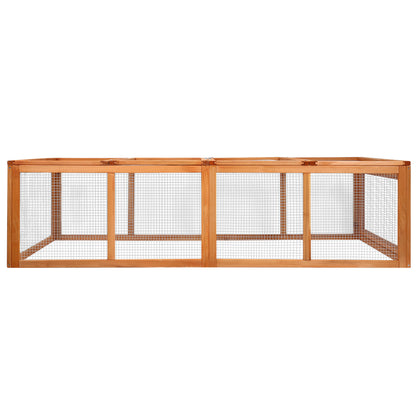 Xl Chicken Coop Rabbit Hutch 180Cm Wooden House With Run