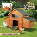 Pet Hutch Large House Run Cage Wooden