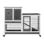 Spacious Alopet Hutch - Ideal Home for Rabbits and Chickens