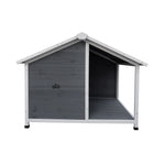 Alopet Dog Kennel Kennels House Outdoor Pet Wooden Large Cage Cabin Box Awning