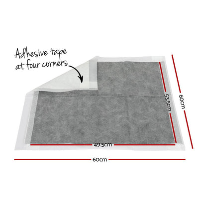 Pet Training Pads 400Pcs 60X60Cm Puppy Dog Toilet Pee Indoor Super Absorbent Grey