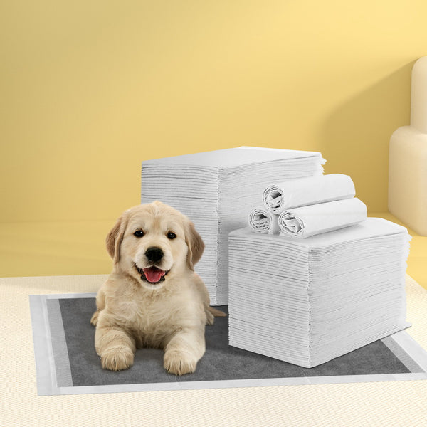  400Pcs Super Absorbent Grey Pet Training Pads 60X60Cm