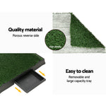 Training Pad Portable Dog Potty with Grass Mat