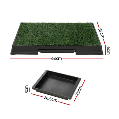 Training Pad Portable Dog Potty with Grass Mat