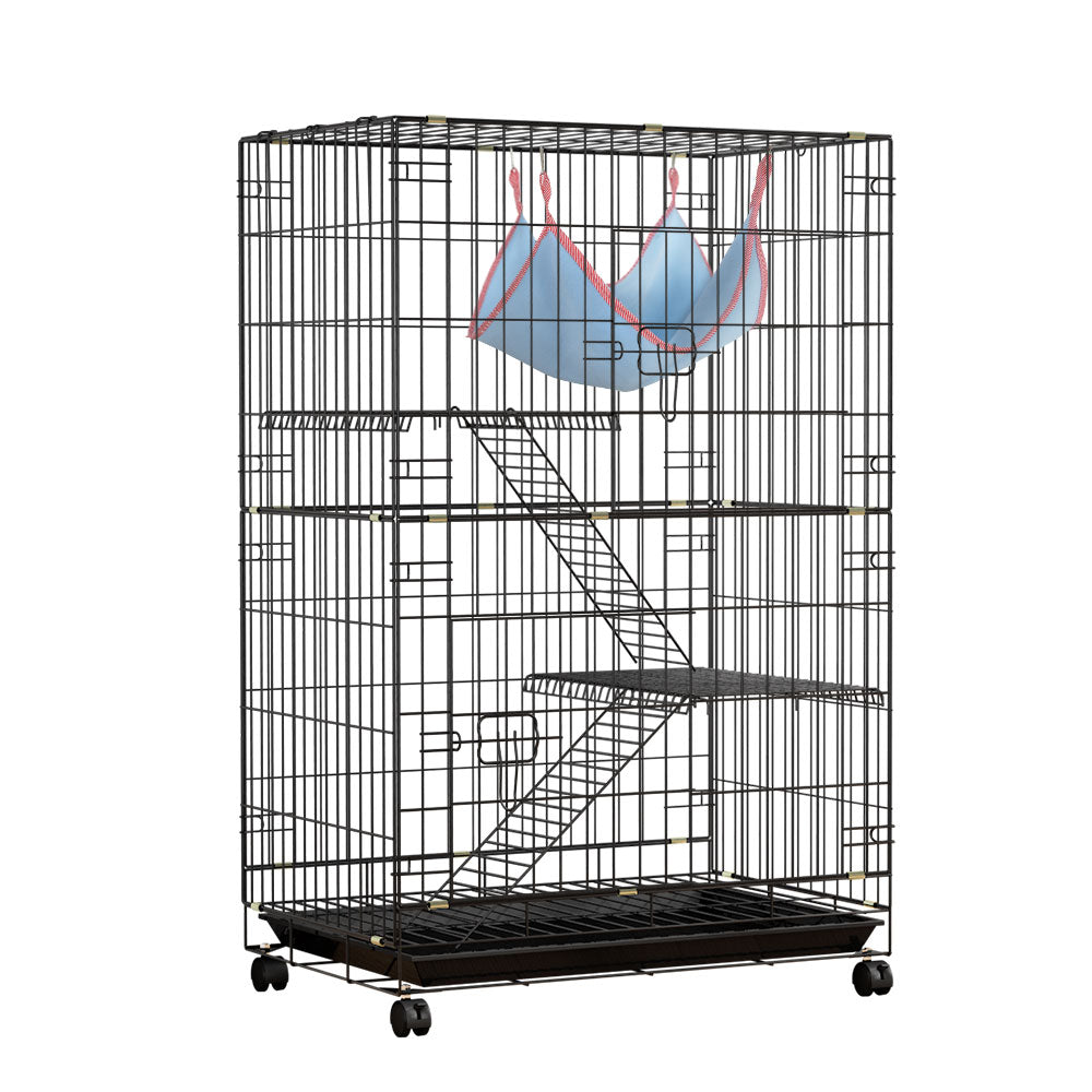 Rabbit Cage 100cm Hutch 3 Level Indoor