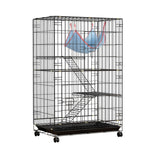 Rabbit Cage 100Cm Hutch 3 Level Indoor Guinea Pig Ferret
