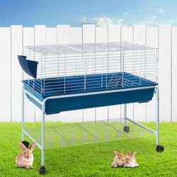 Rabbit Cage Hutch 106Cm Indoor Enclosure Carrier