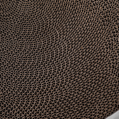 Cat Scratching Board Scratcher Cardboard Kitten Indoor Round Bed Catnip
