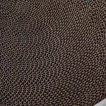 Cat Scratching Board Scratcher Cardboard Kitten Indoor Round Bed Catnip