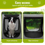 Pet Stroller Dog Pram Large Carrier Cat Travel Strollers 4 Wheels Trolley