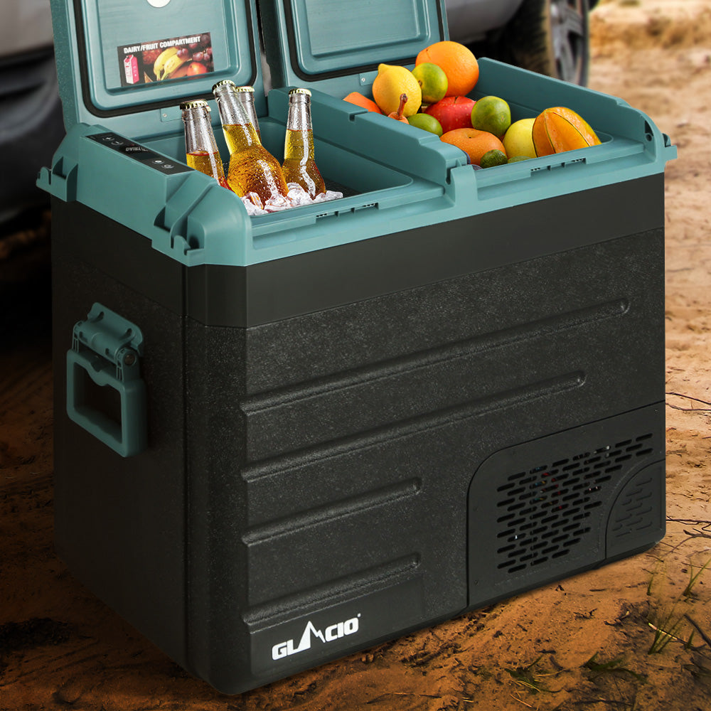 60L Portable Fridge Freezer Fridges Cooler Camping 12V/24V/240V Caravan