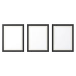 Photo Frame 3Pcs Set Black