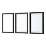 Photo Frame 3Pcs Set Black